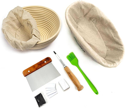 Sourdough Proofing Basket Set – Essential for Authentic Artisan Bread